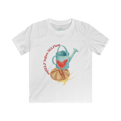 Red Hen's Self Kids Softstyle Tee