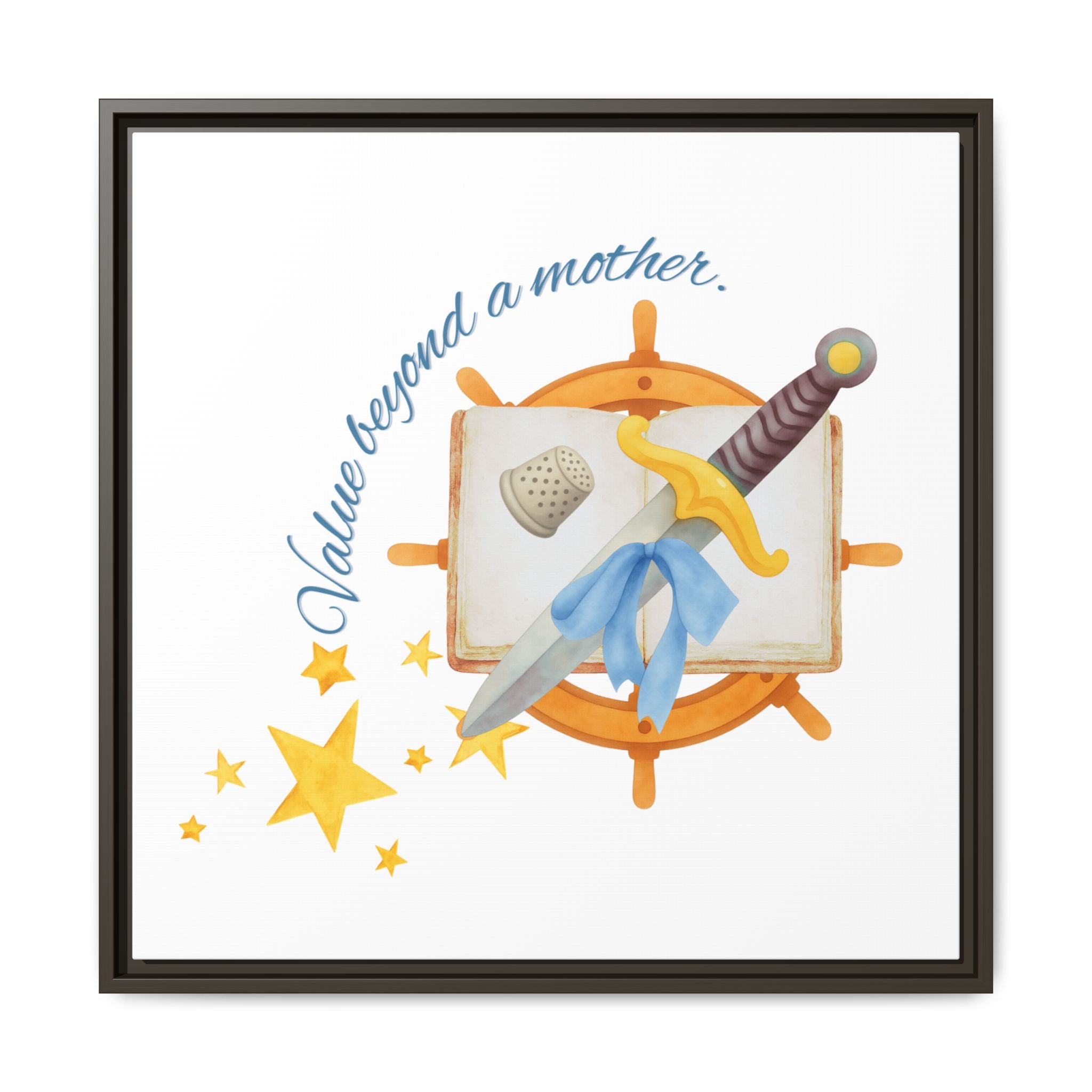 Wendy's Value Matte Canvas, Framed (Multi-color)