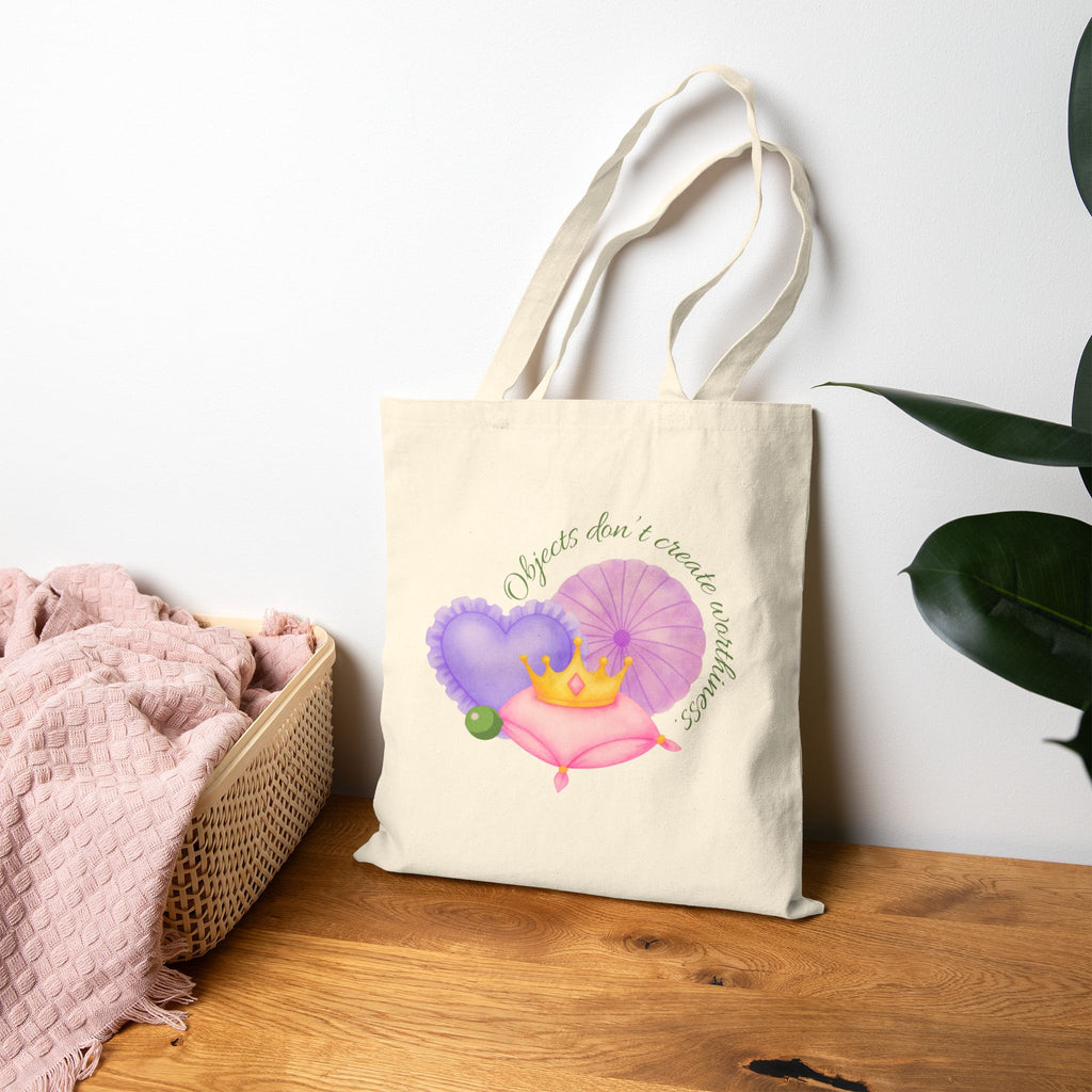 Princess Pea's Worth Cotton Canvas Tote Bag