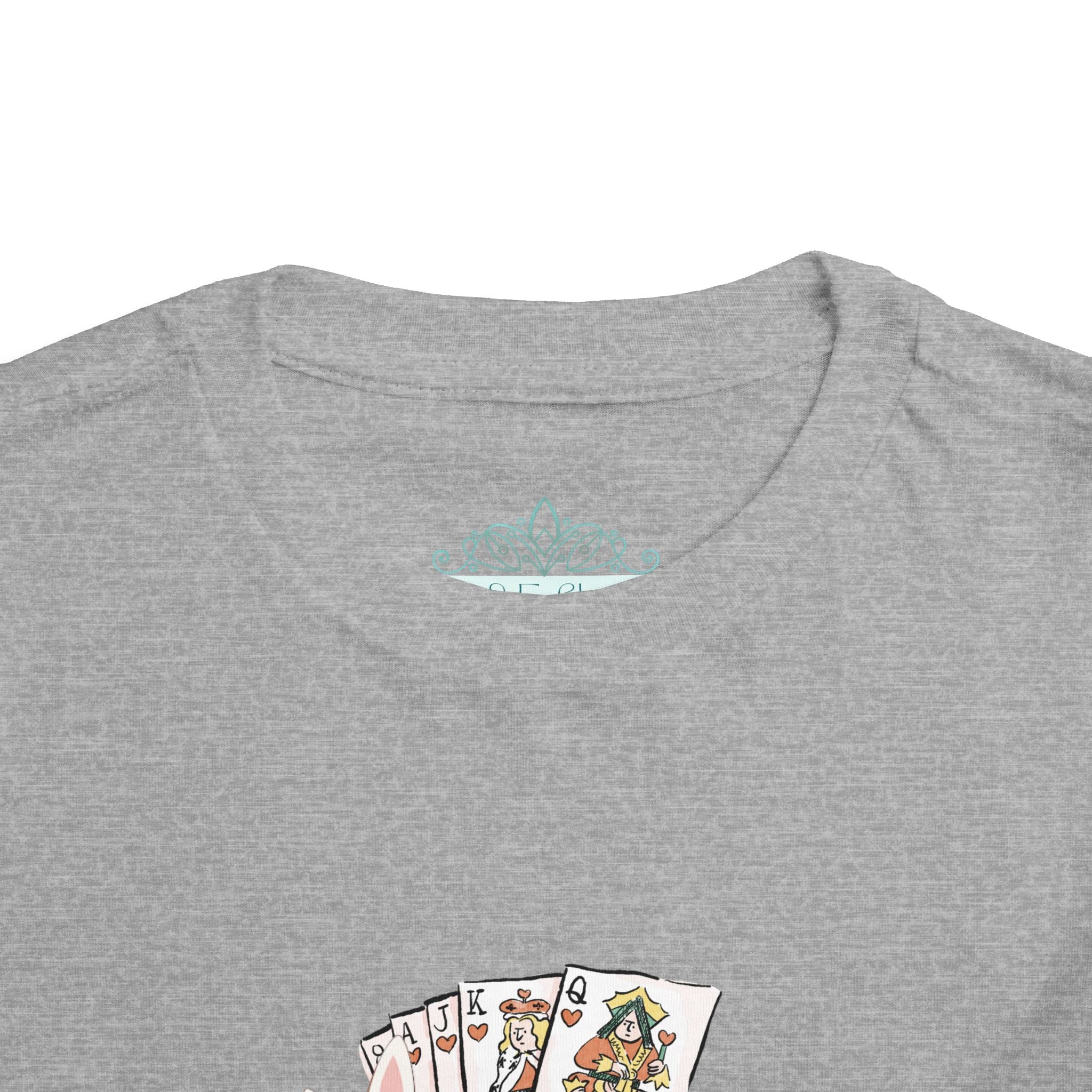Alice's Muchness Toddler Short Sleeve Tee