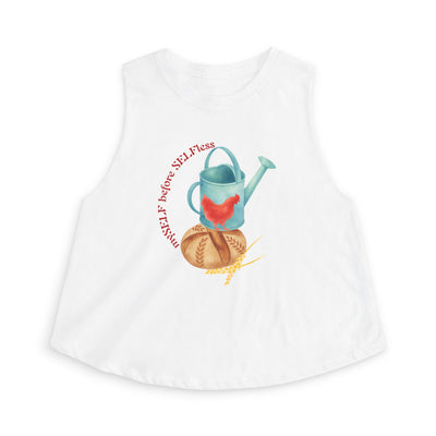 Red Hen's Self Cropped Tank Top