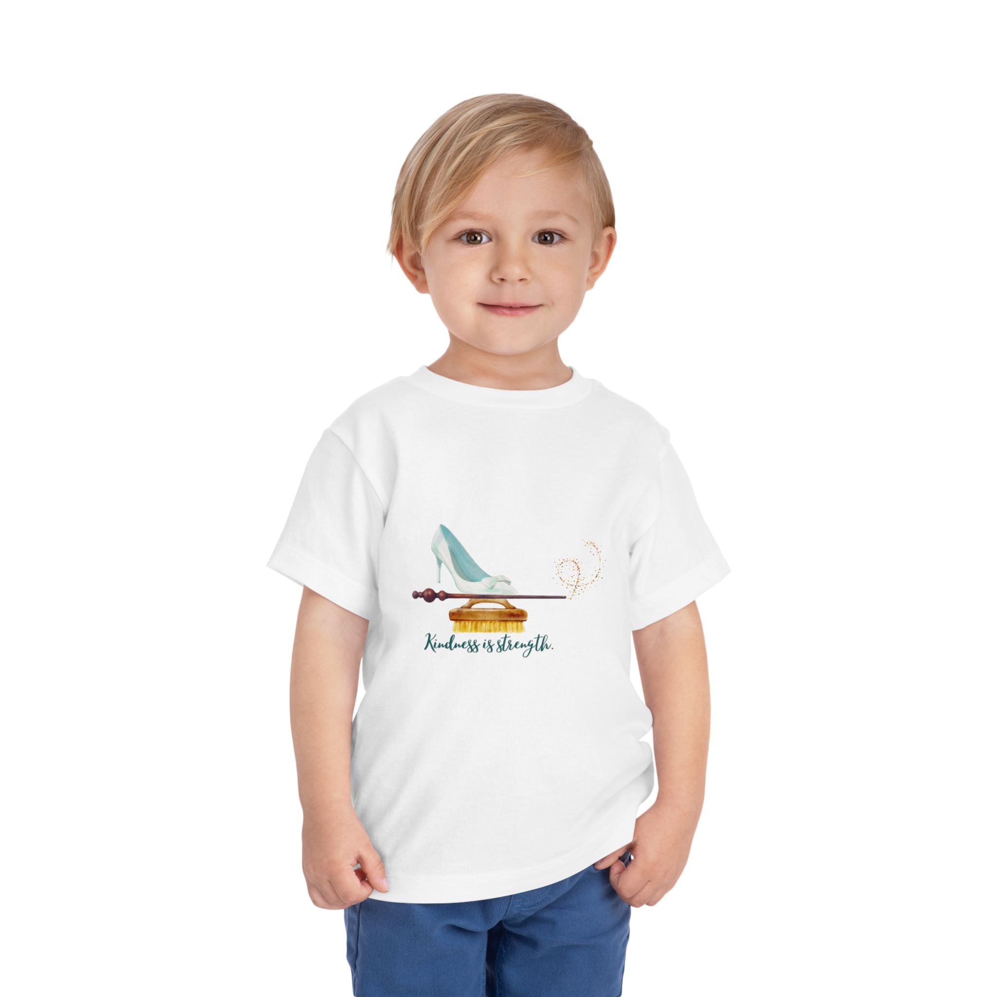 Cinderella Strong Toddler Short Sleeve Tee