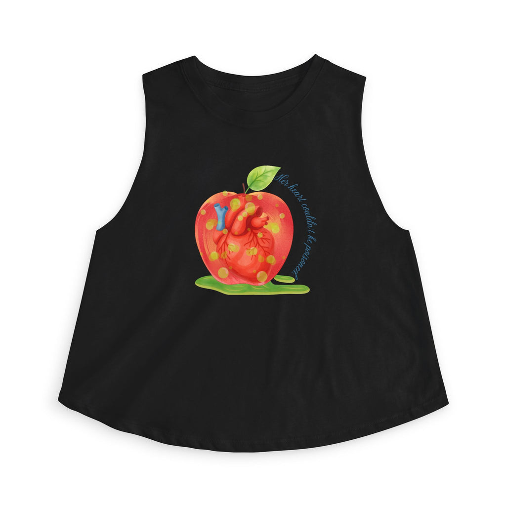 Snow White's Heart Life Cropped Tank Top