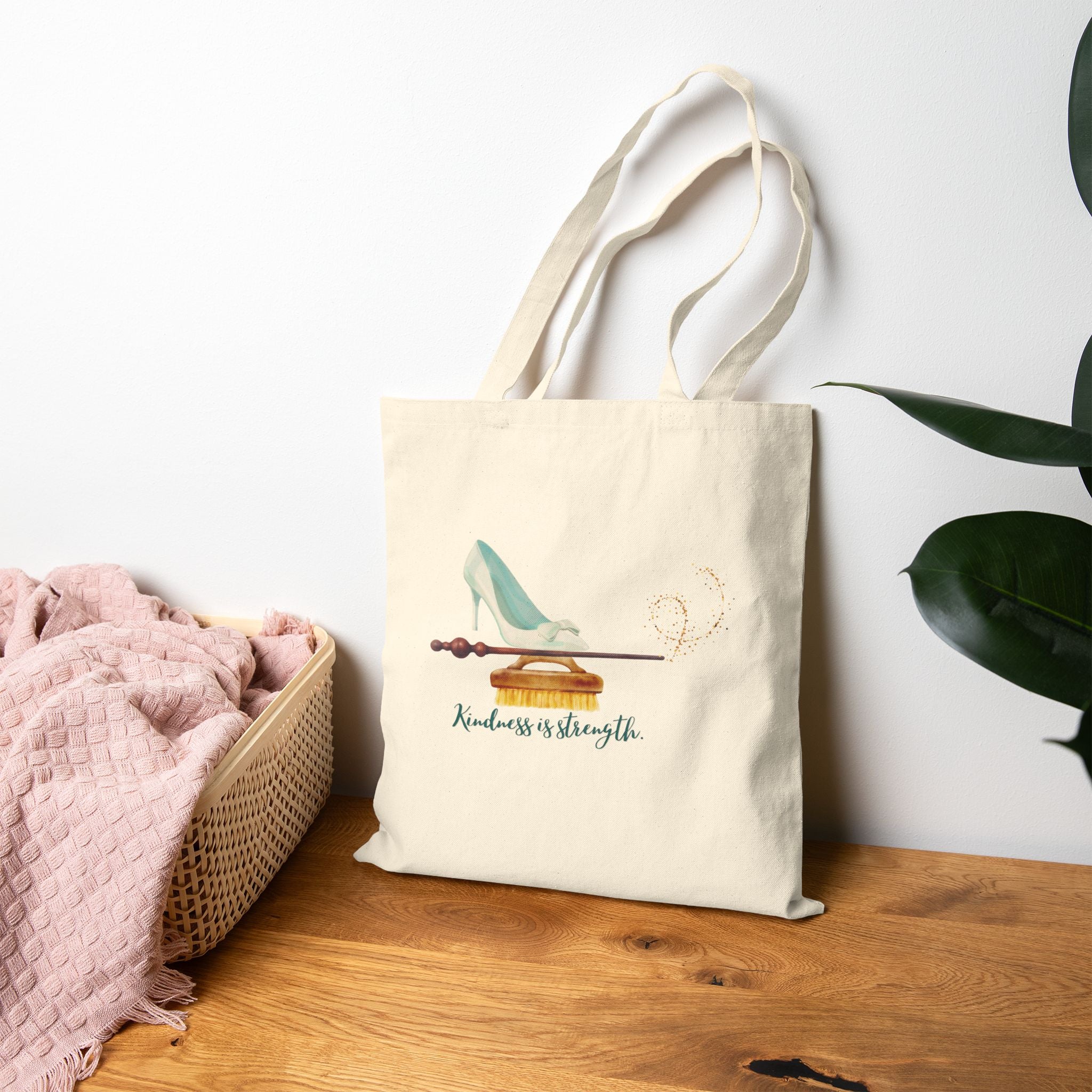 Cinderella Strong Cotton Canvas Tote Bag