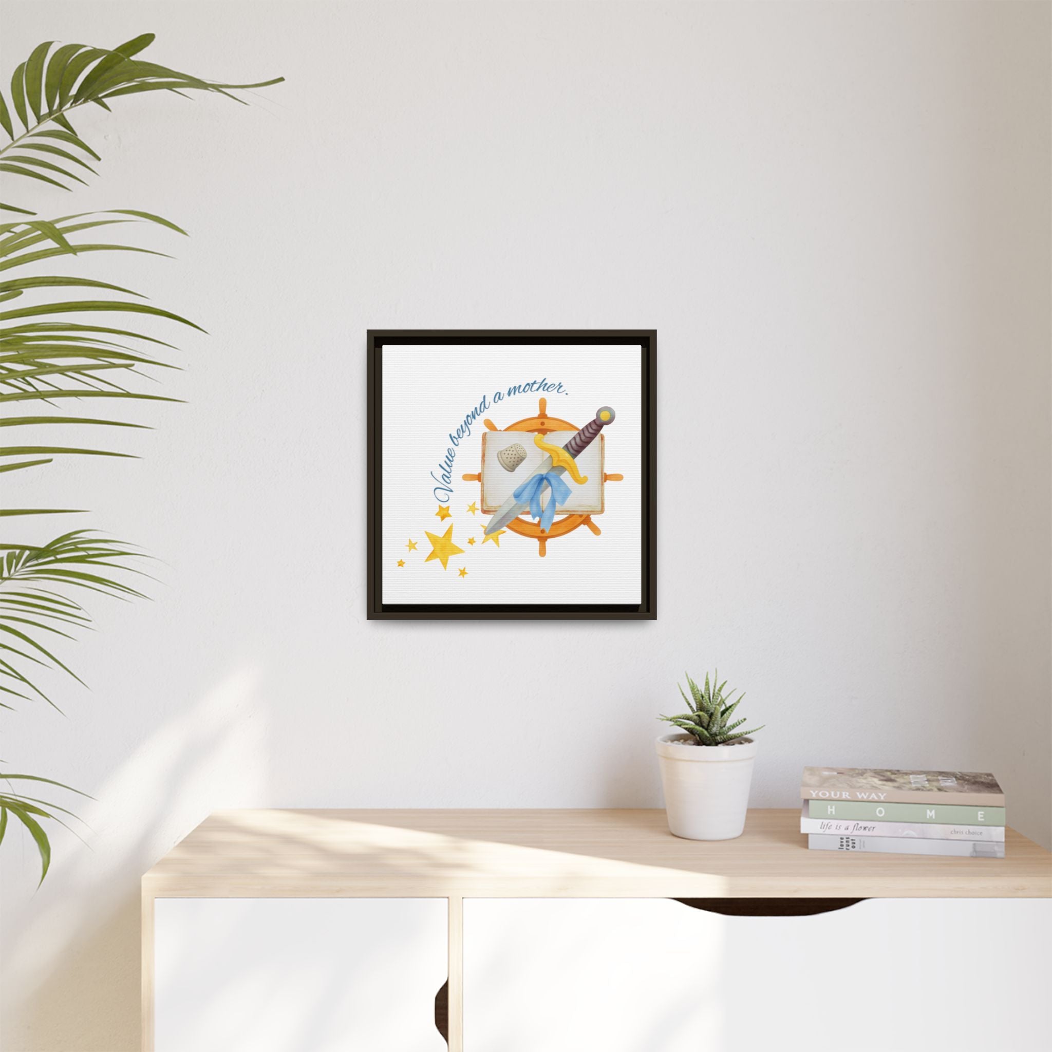 Wendy's Value Matte Canvas, Framed (Multi-color)