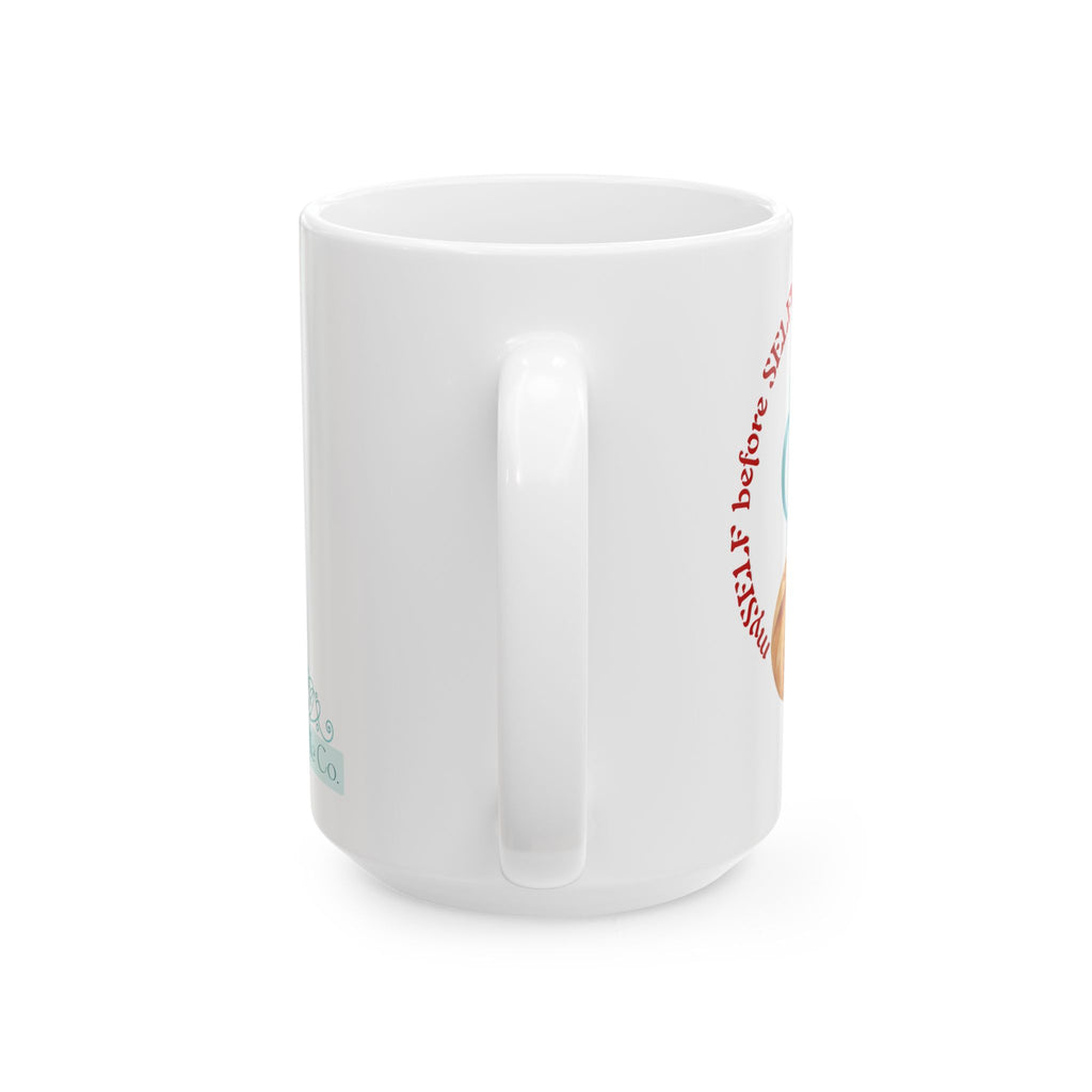 Red Hen's Self Ceramic Mug, 15oz