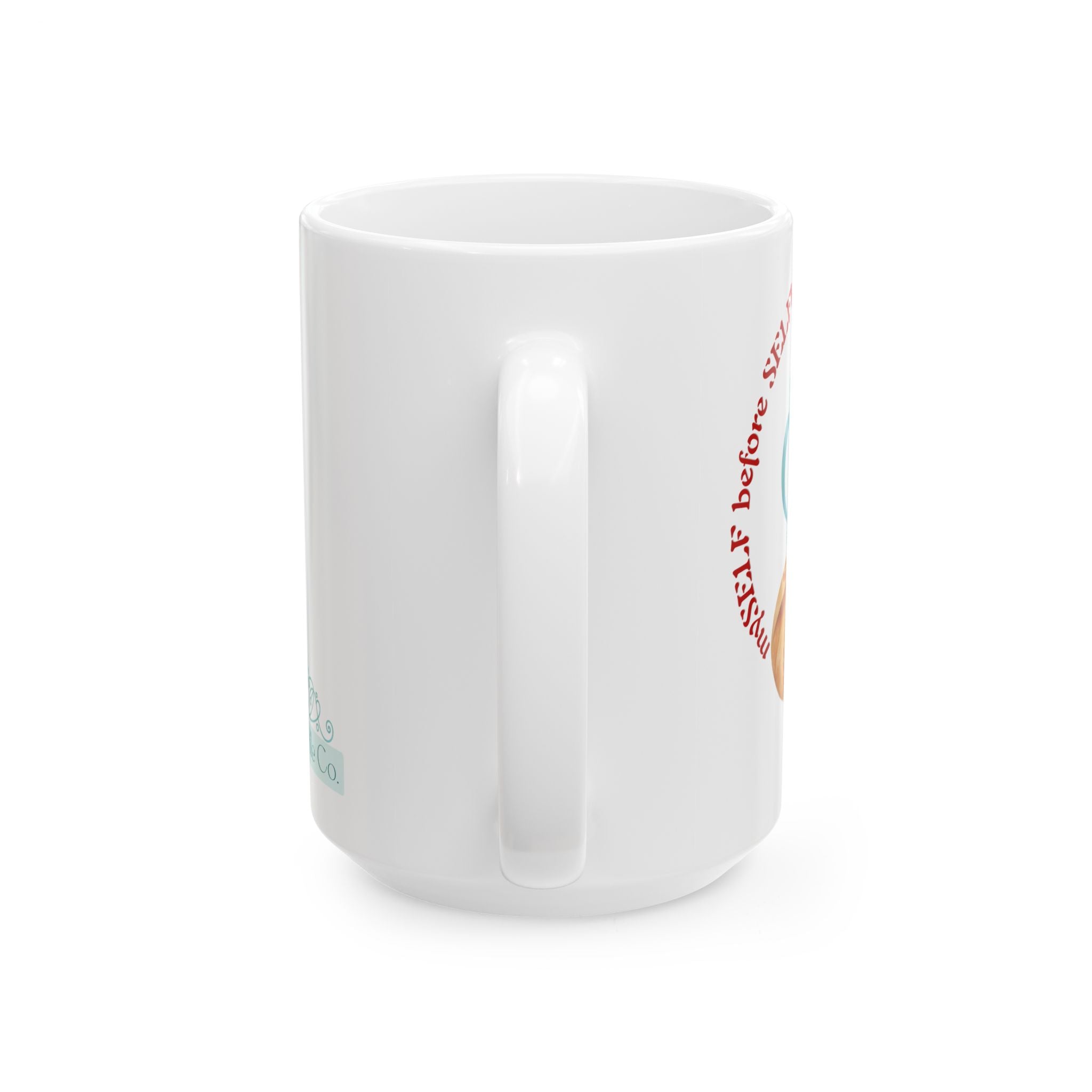 Red Hen's Self Ceramic Mug, 15oz