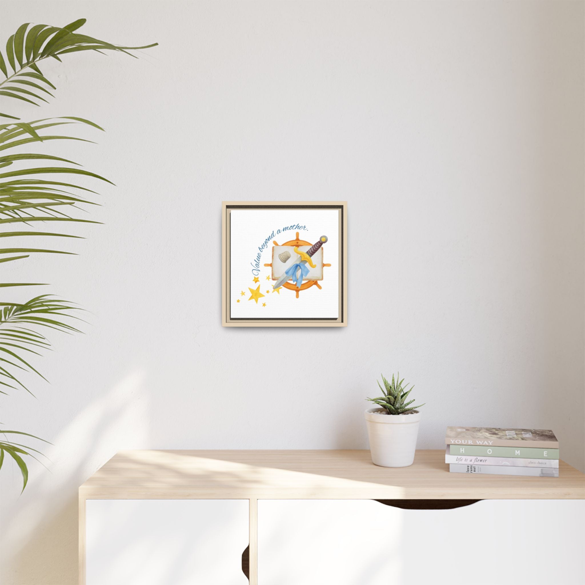Wendy's Value Matte Canvas, Framed (Multi-color)