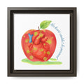 Snow White's Heart Matte Canvas, Framed (Multi-color)