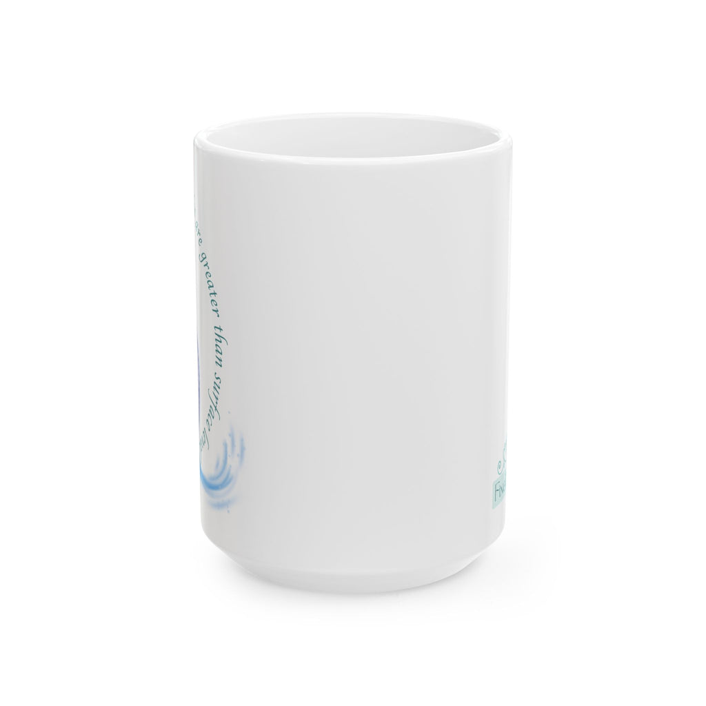 Little Mermaid's Depth Ceramic Mug, 15oz