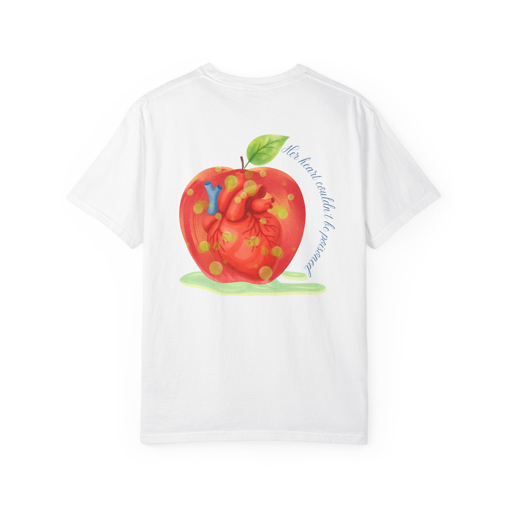 Snow White's Heart Unisex Garment-Dyed T-shirt