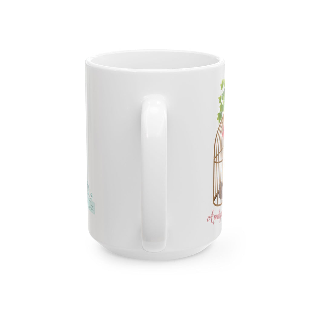 Rapunzel's Cage Ceramic Mug 15oz