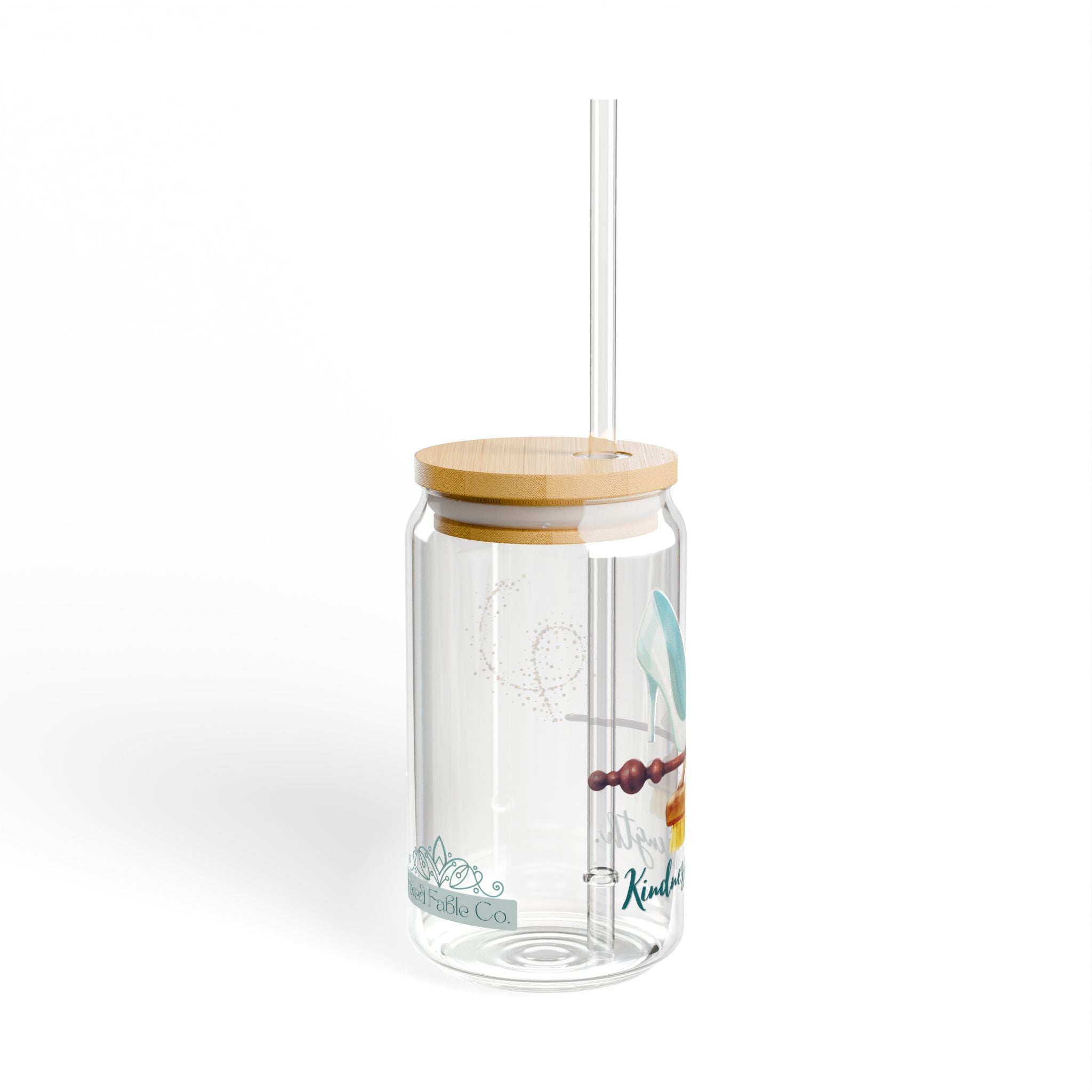 Cinderella Strong Sipper Glass, 16oz