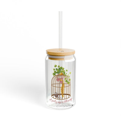 Rapunzel's Cage Sipper Glass, 16oz