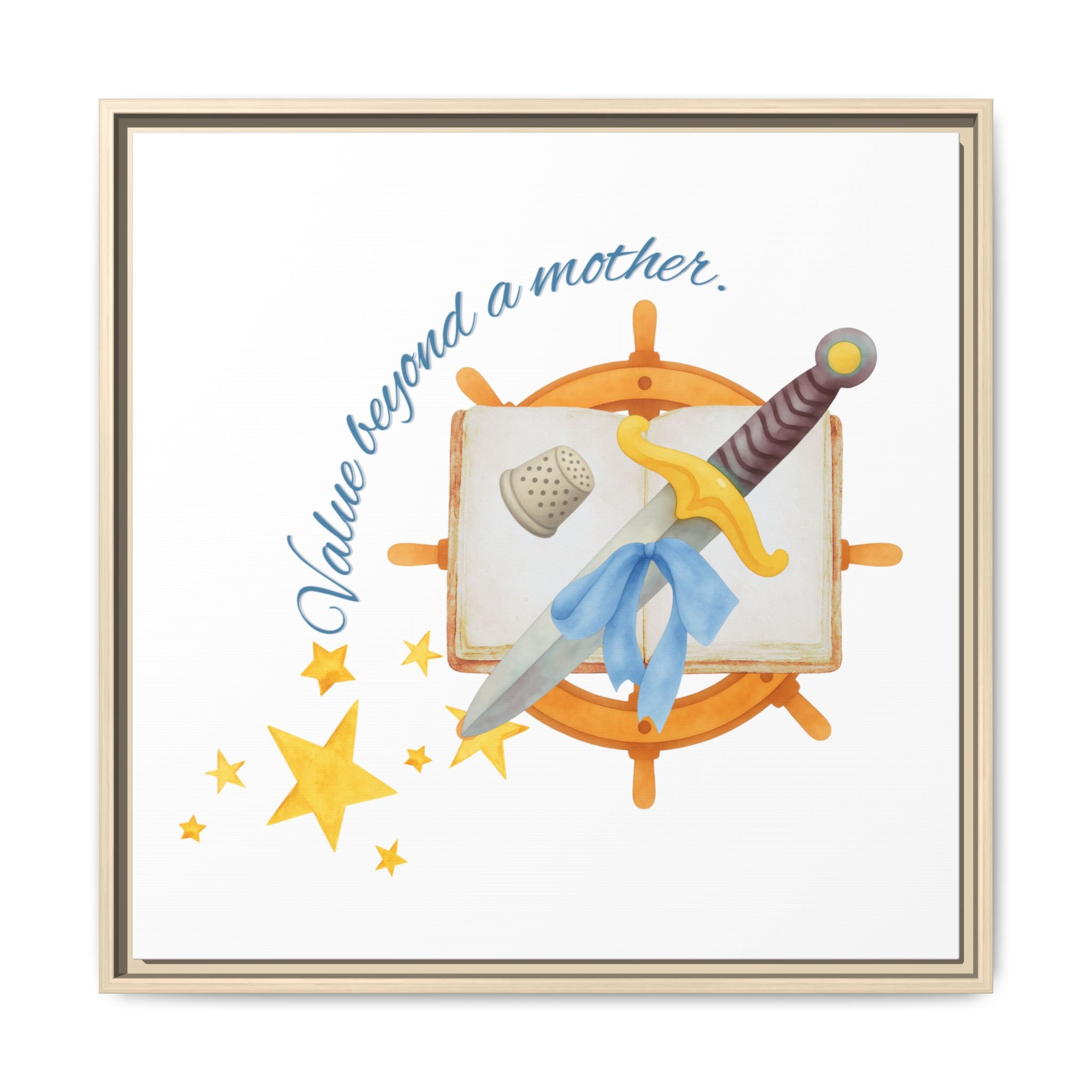 Wendy's Value Matte Canvas, Framed (Multi-color)