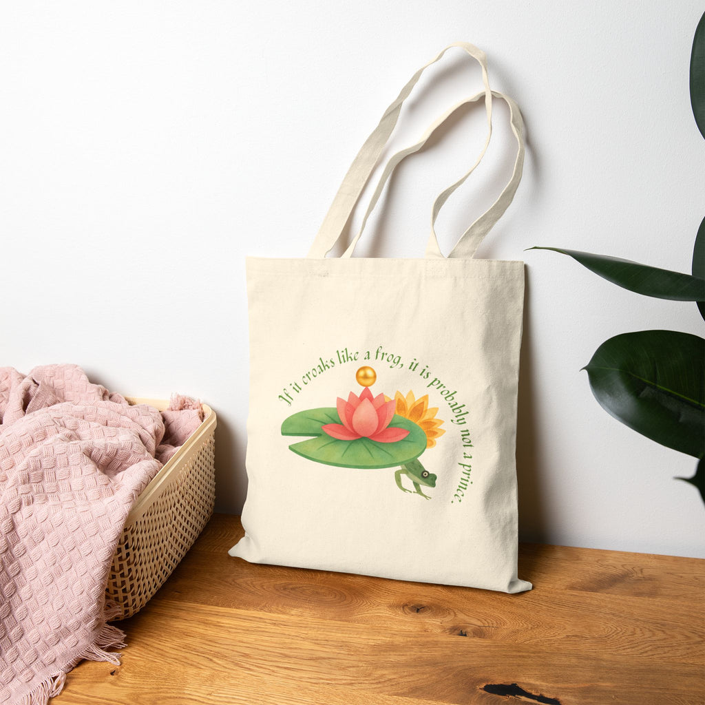 Frog Princess's Truth Cotton Canvas Tote Bag