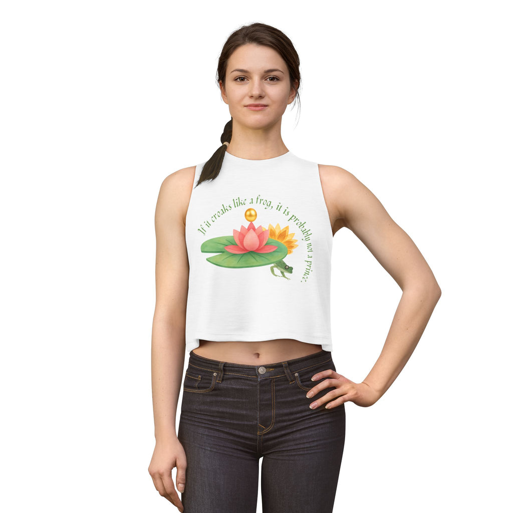 Frog Princess's Truth Cropped Tank Top