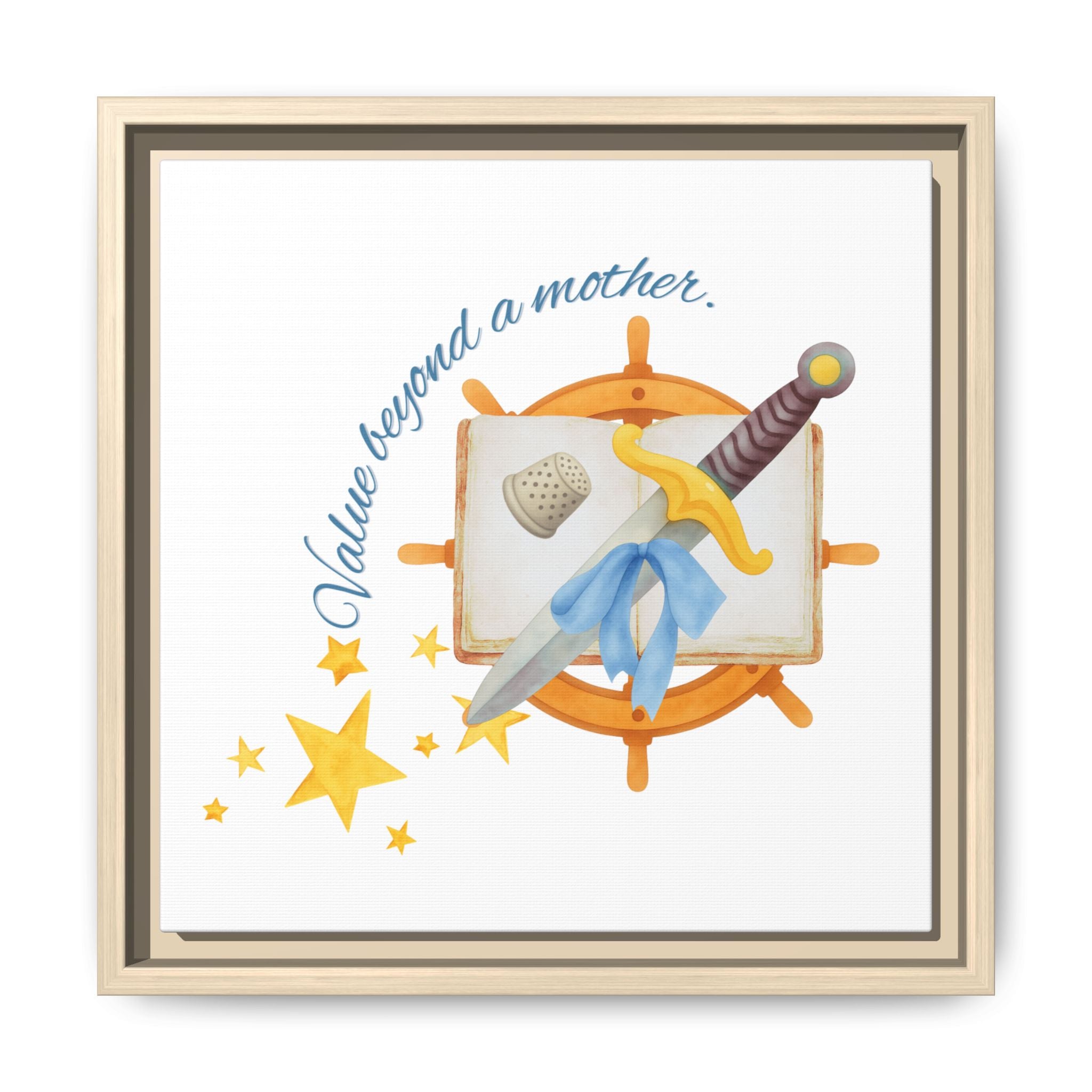 Wendy's Value Matte Canvas, Framed (Multi-color)