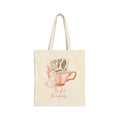 Alice's Muchness Cotton Canvas Tote Bag