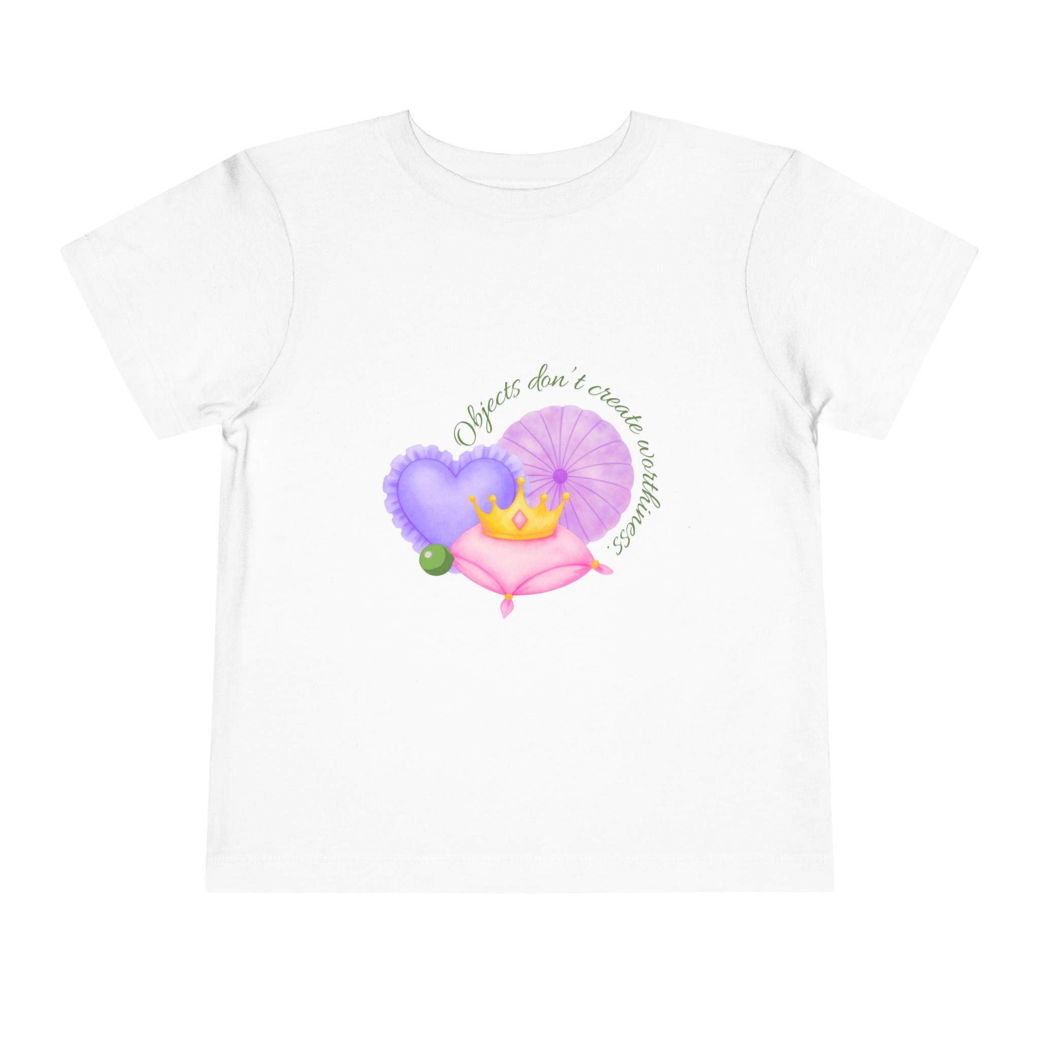 Princess Pea's Worth Toddler Short Sleeve Tee