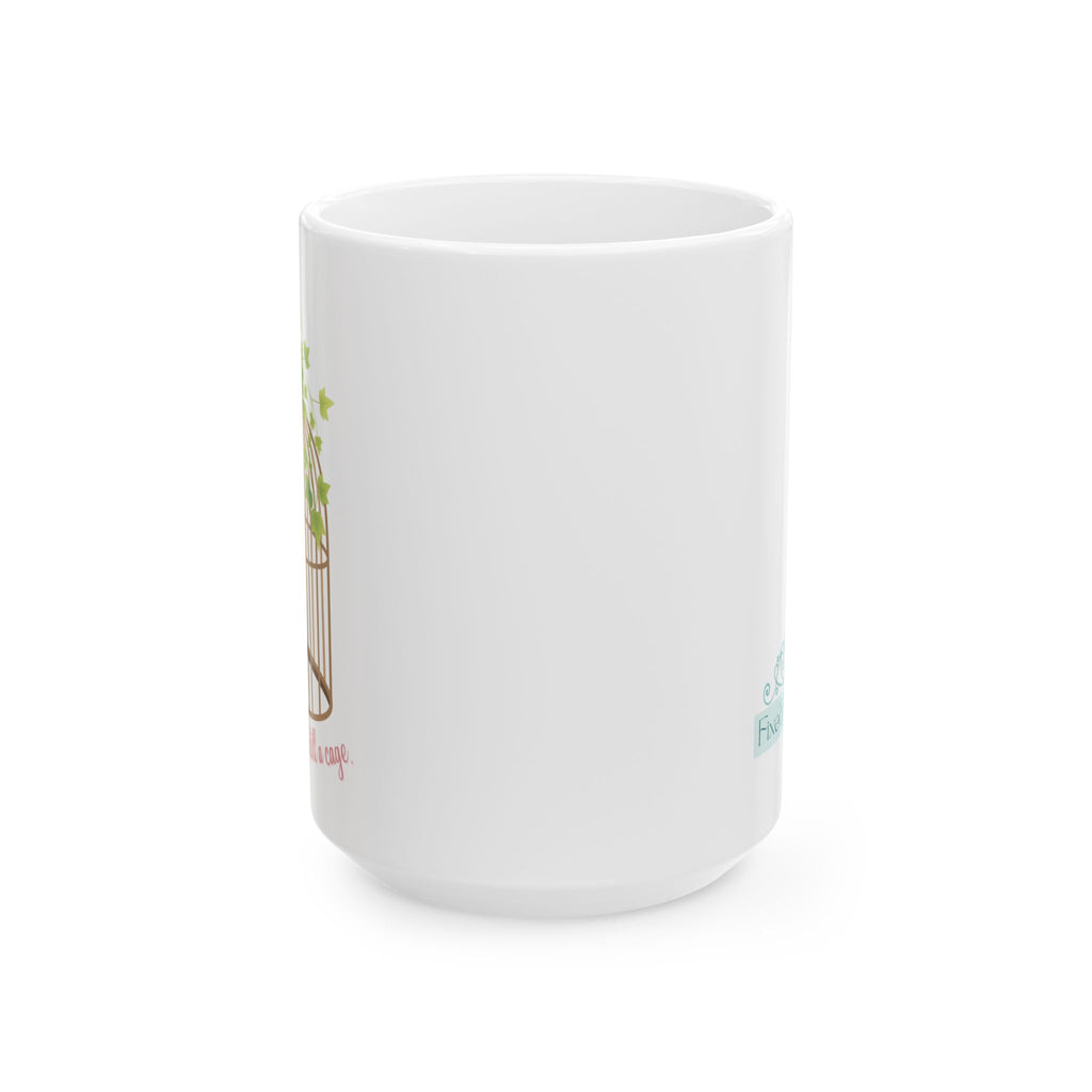 Rapunzel's Cage Ceramic Mug 15oz