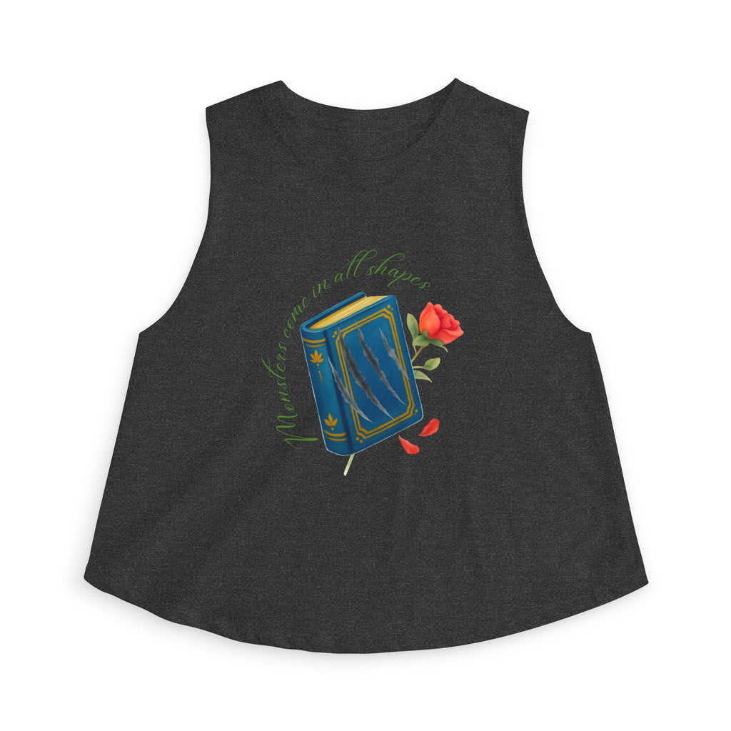 Belle's Monsters Cropped Tank Top