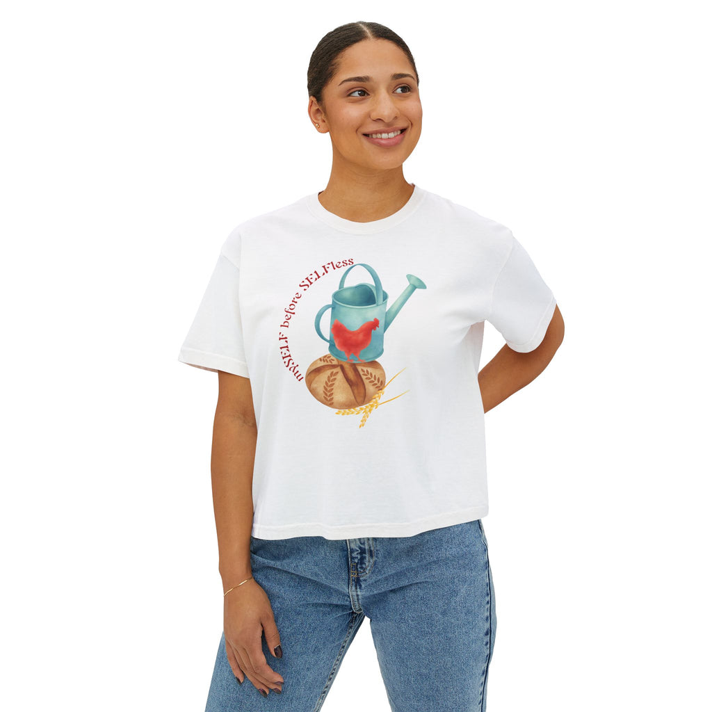 Red Hen's Self Boxy Tee