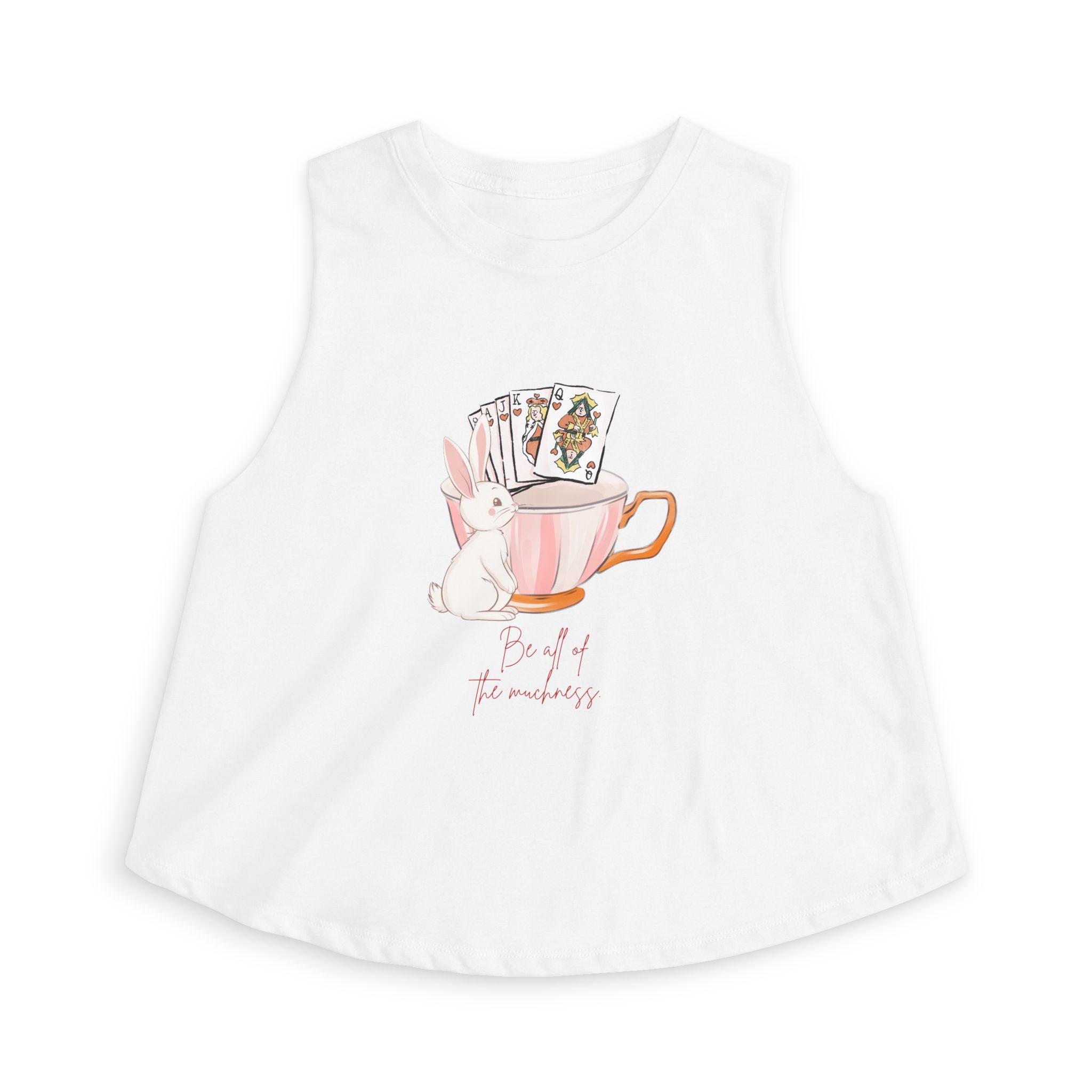 Alice's Muchness Cropped Tank Top
