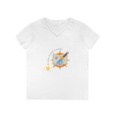 Wendy's Value V-Neck T-Shirt