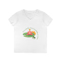 Frog Princess's Truth Ladies' V-Neck T-Shirt
