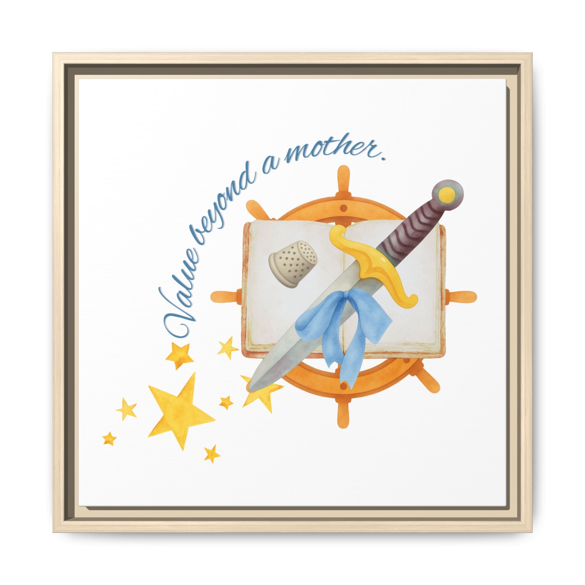 Wendy's Value Matte Canvas, Framed (Multi-color)