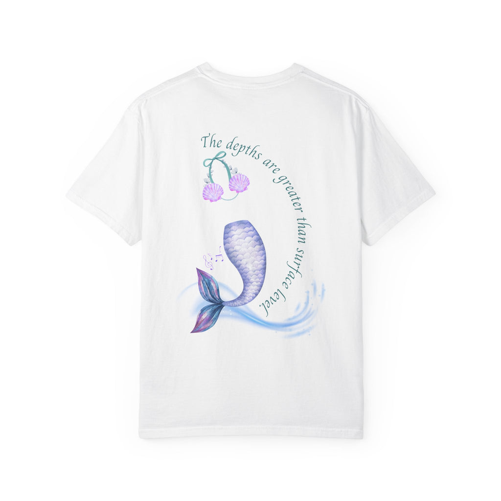Little Mermaid's Depth Unisex Garment-Dyed T-shirt