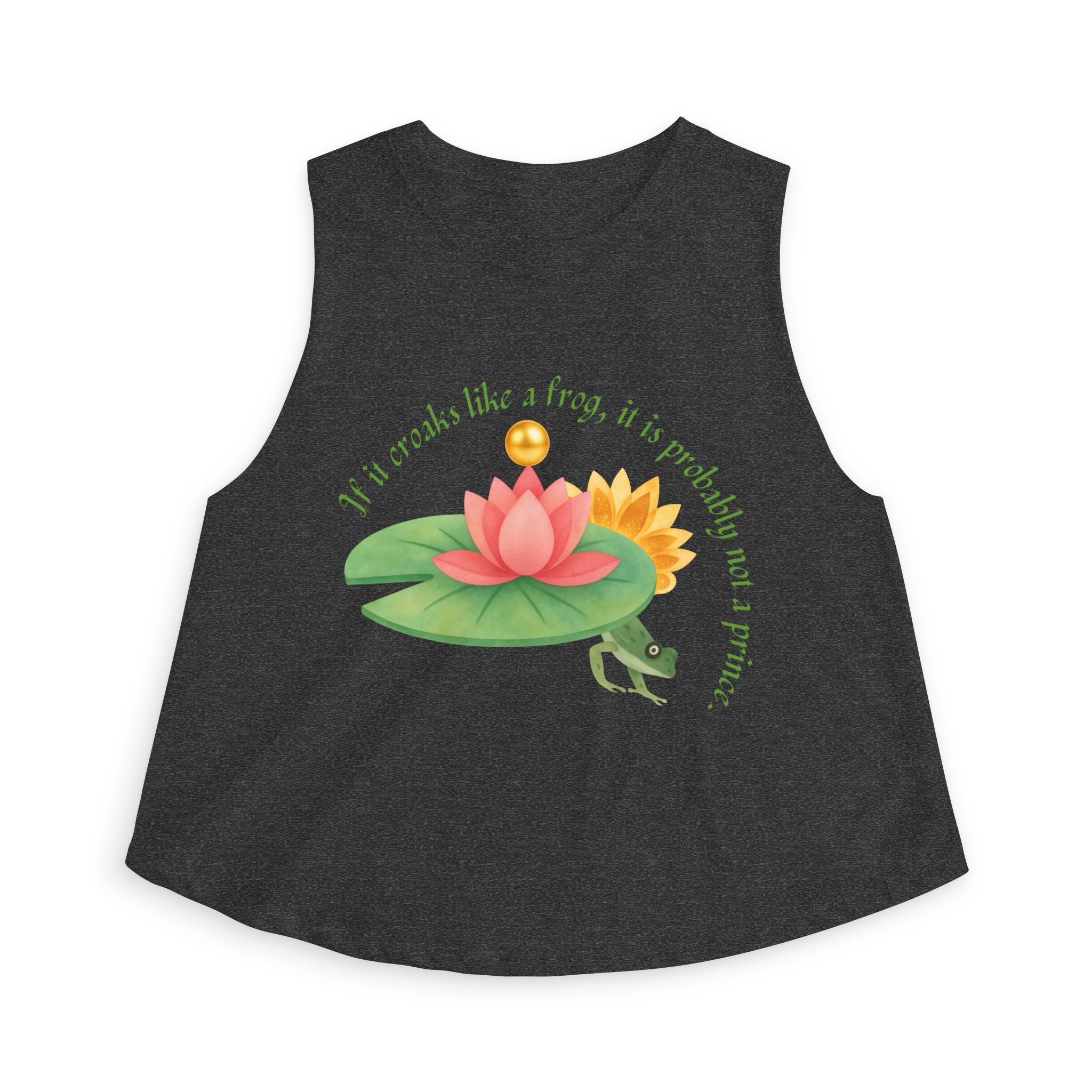Frog Princess's Truth Cropped Tank Top