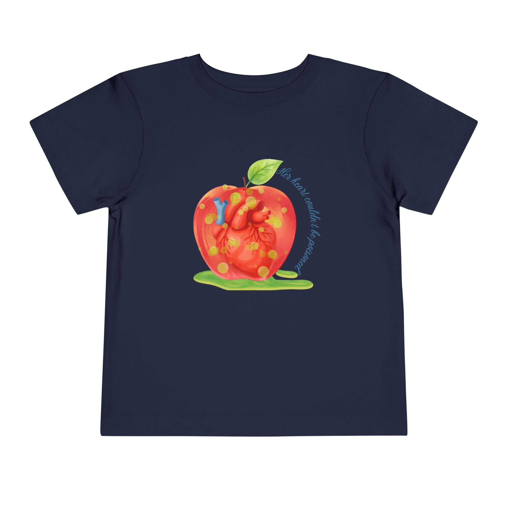 Snow White's Heart Toddler Short Sleeve Tee