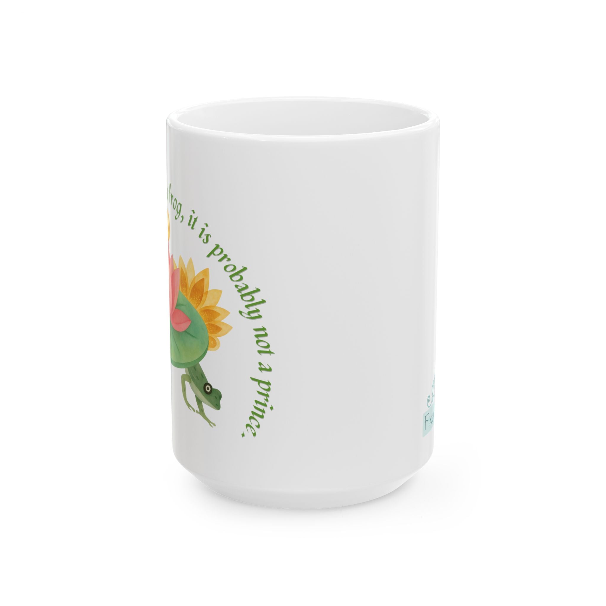 Frog Princess's Truth Ceramic Mug, 15oz