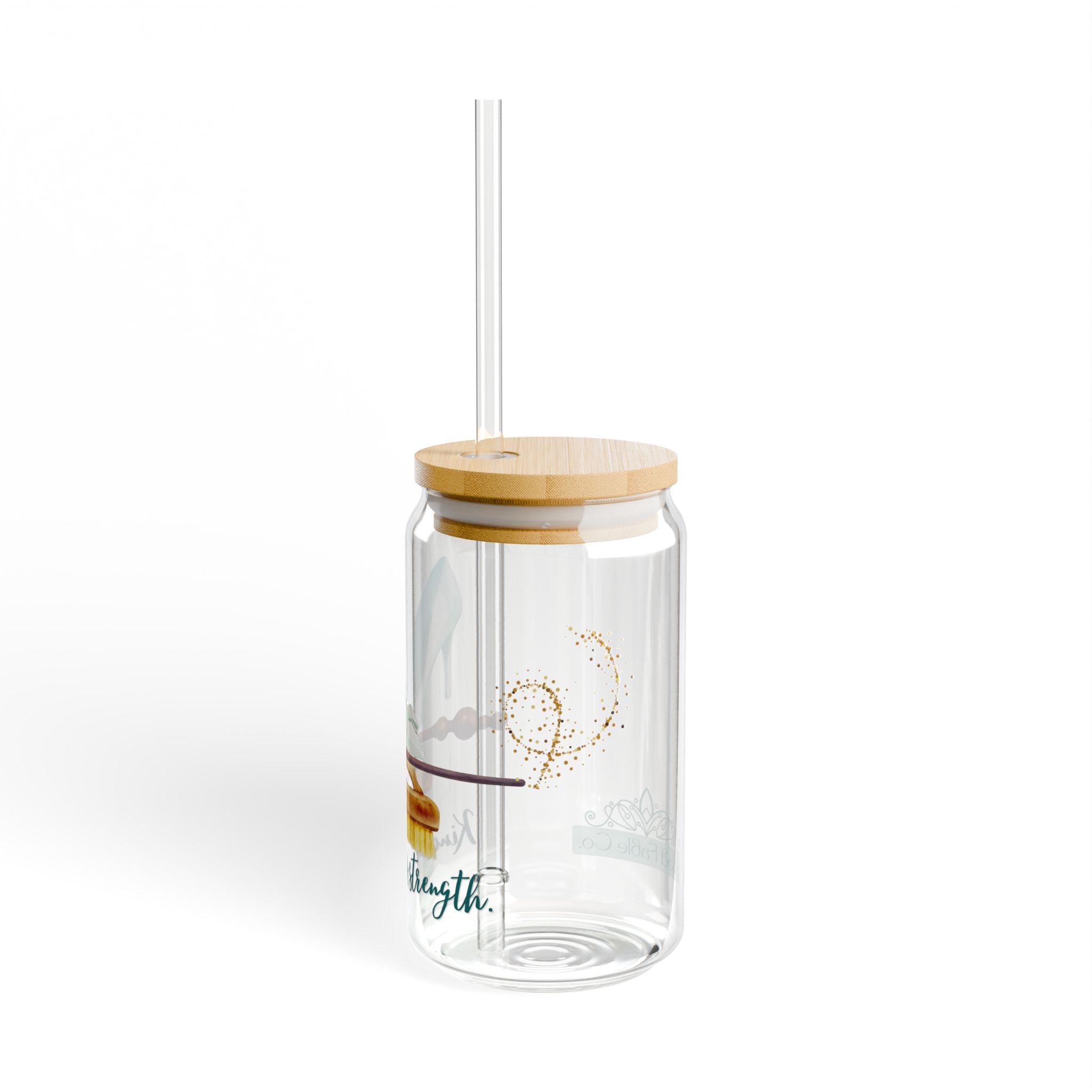 Cinderella Strong Sipper Glass, 16oz
