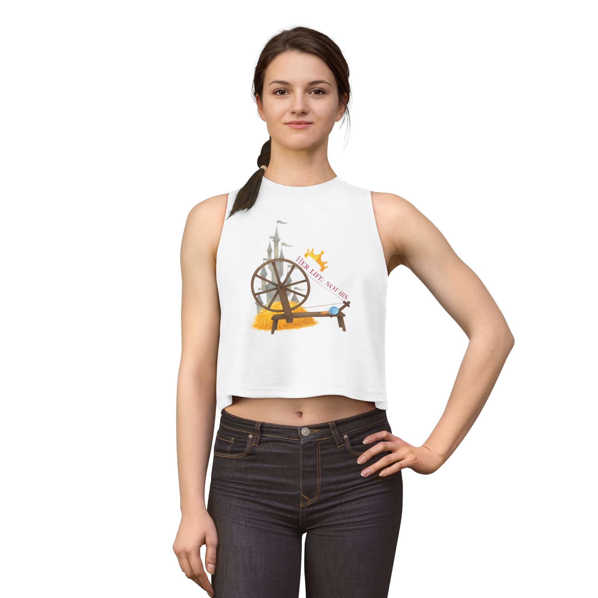 Miller's Daughter's Life Cropped Tank Top
