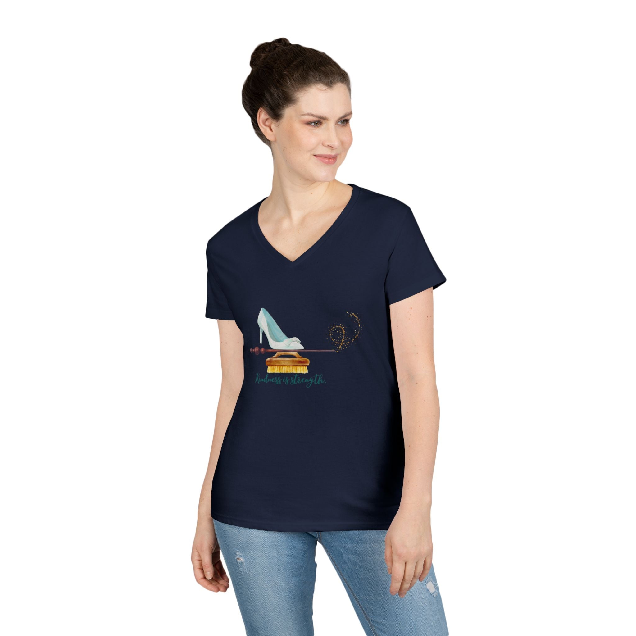 Cinderella Strong V-Neck T-Shirt