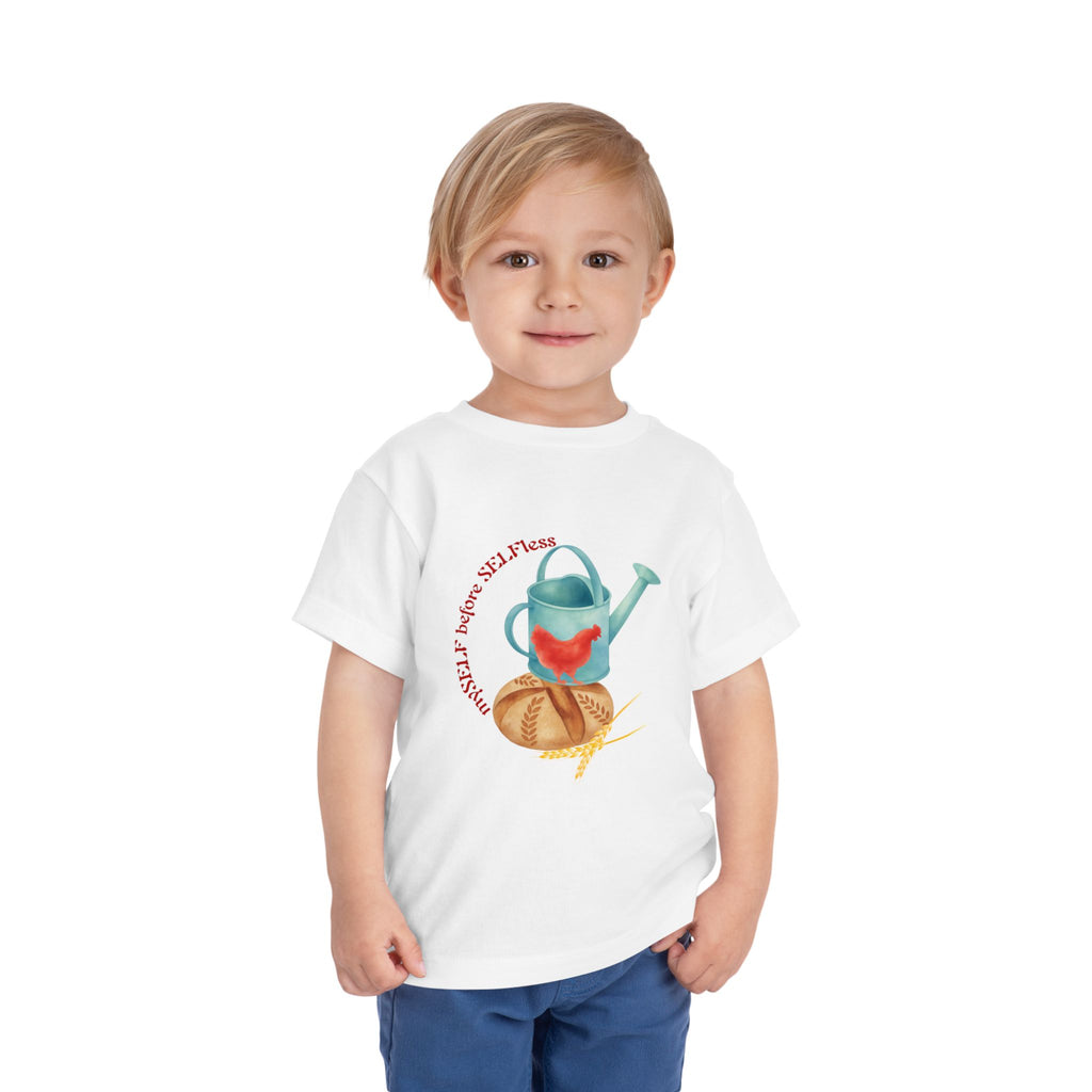 Red Hen's Self Toddler Short Sleeve Tee