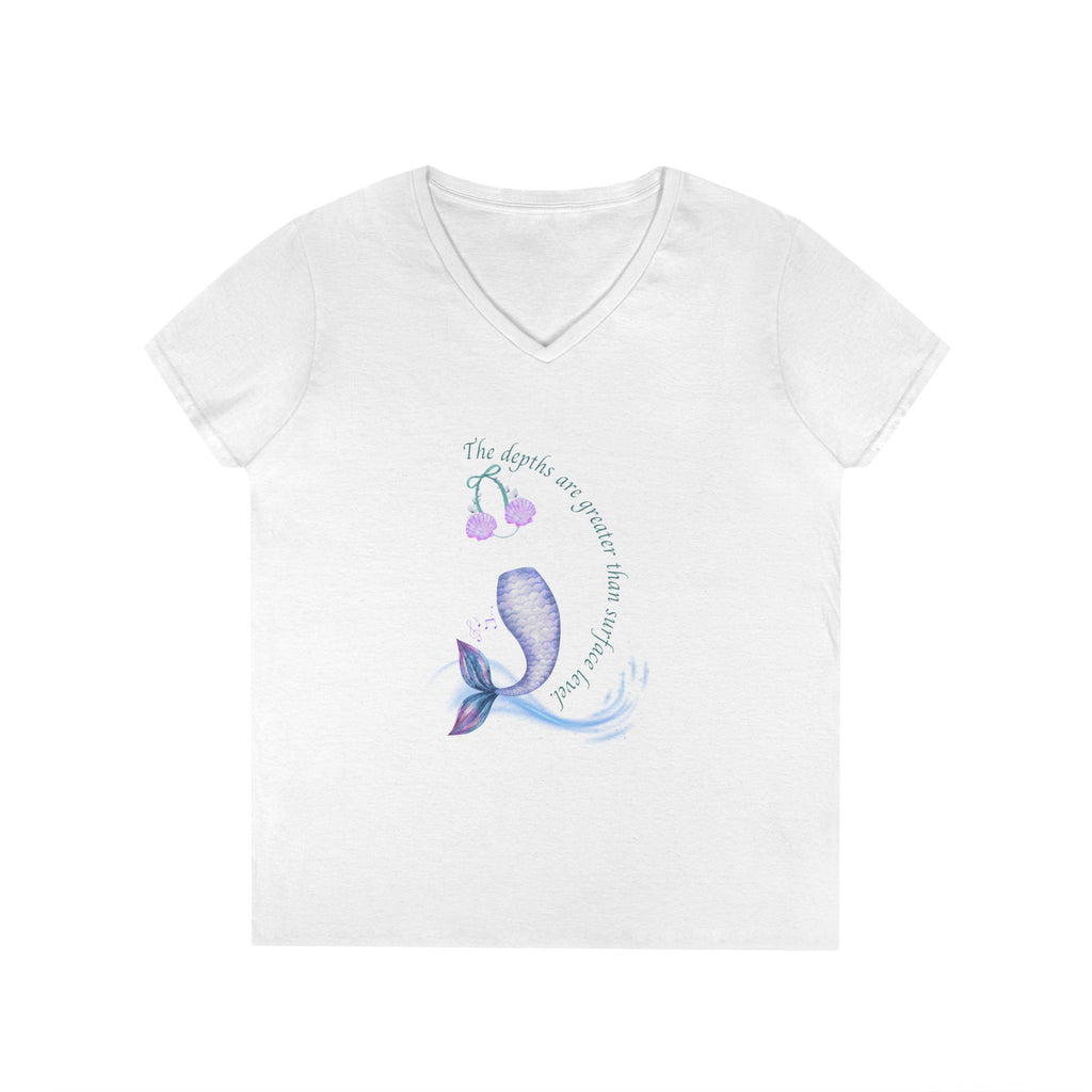 Little Mermaid's Depth V-Neck T-Shirt