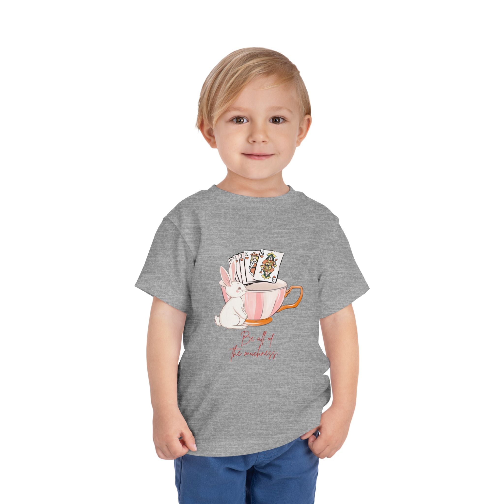 Alice's Muchness Toddler Short Sleeve Tee