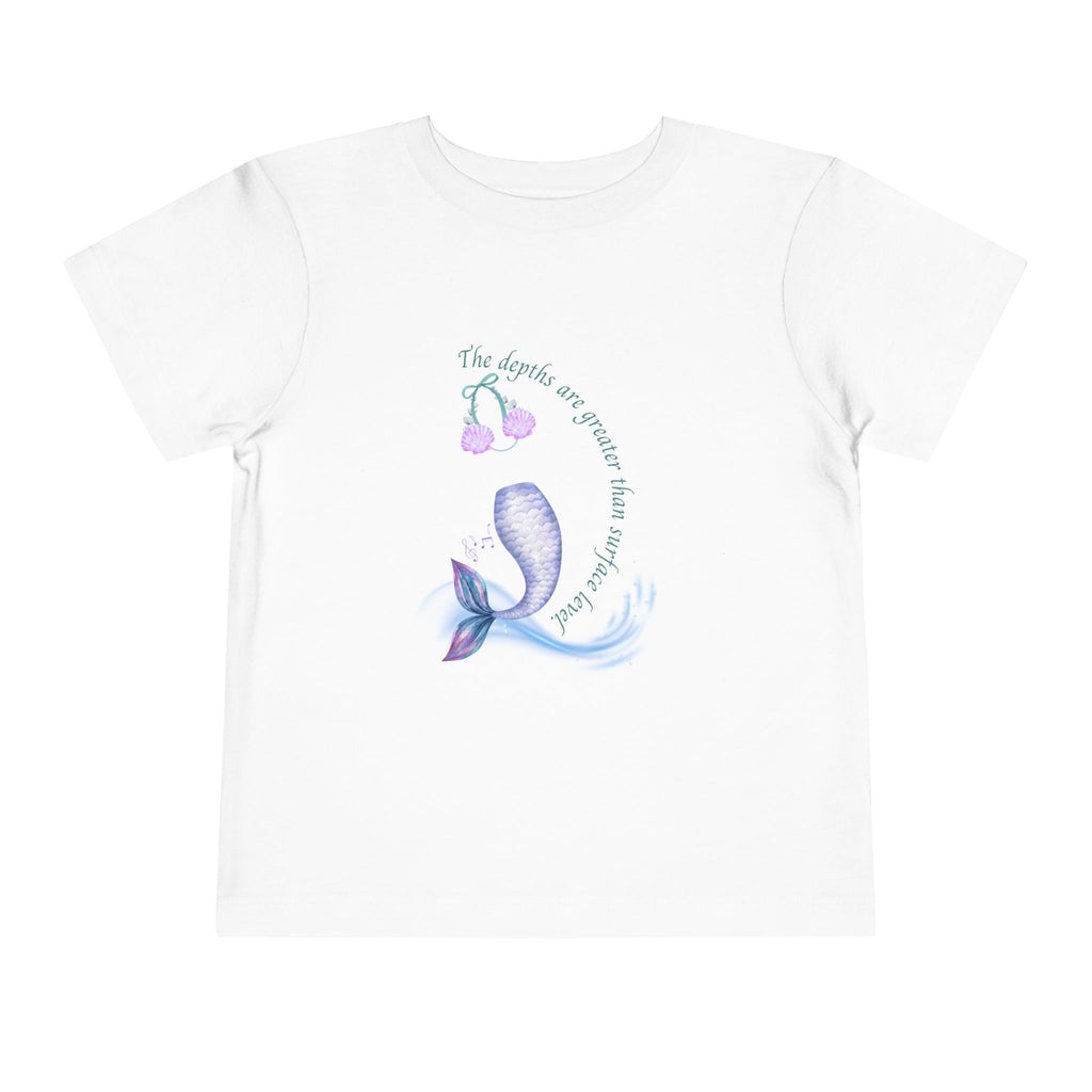 Little Mermaid's Depth Toddler Short Sleeve Tee