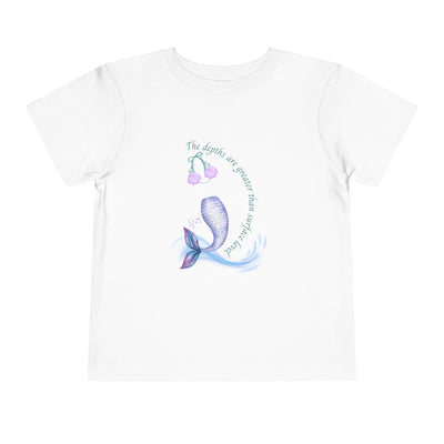 Little Mermaid's Depth Toddler Short Sleeve Tee