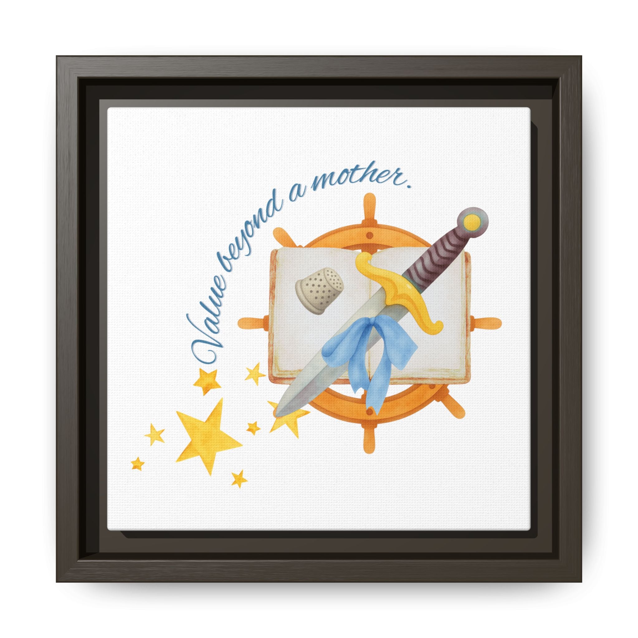 Wendy's Value Matte Canvas, Framed (Multi-color)