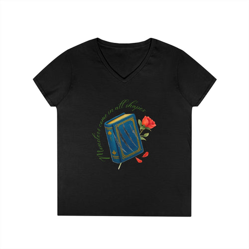Belle's Monsters Life V-Neck T-Shirt