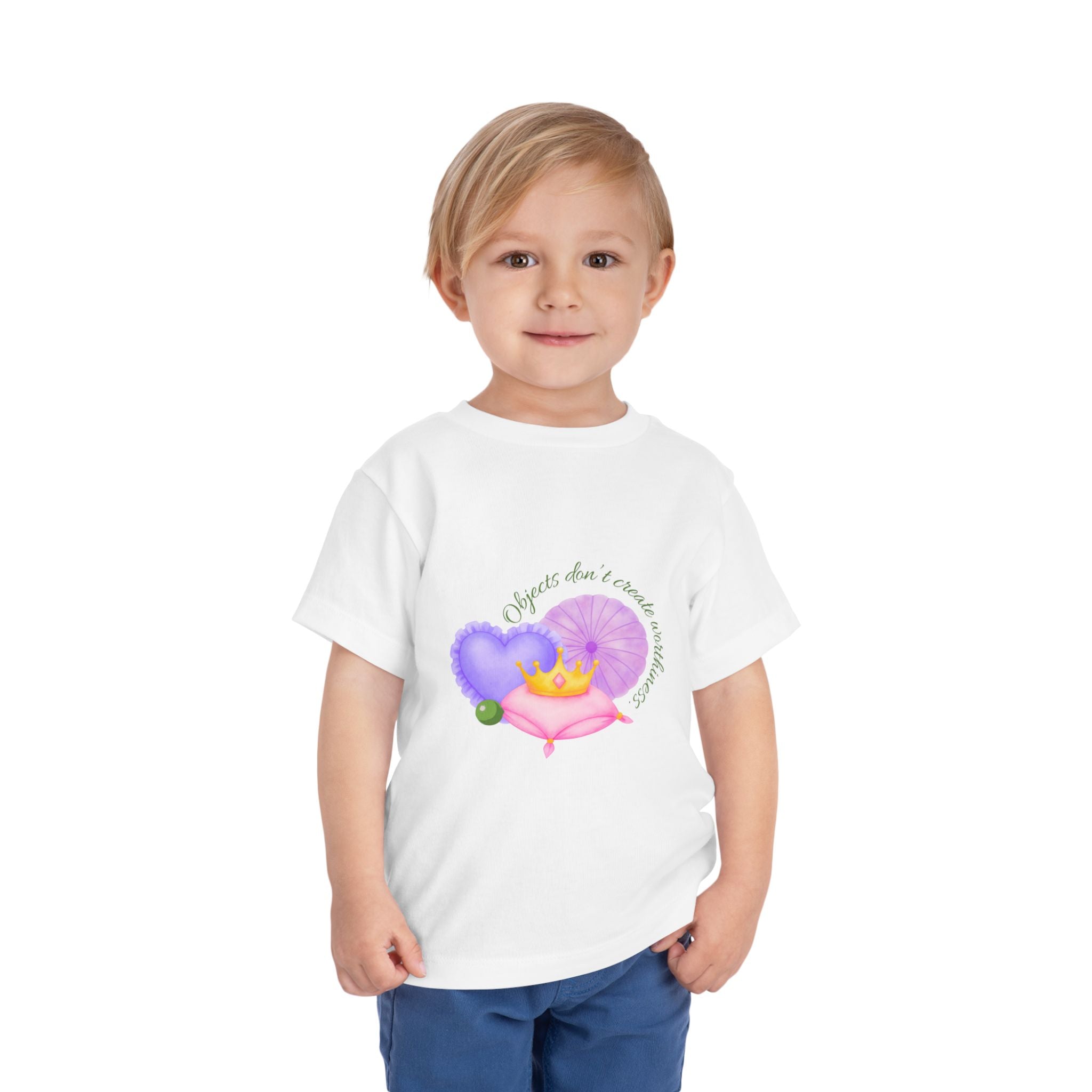 Princess Pea's Worth Toddler Short Sleeve Tee
