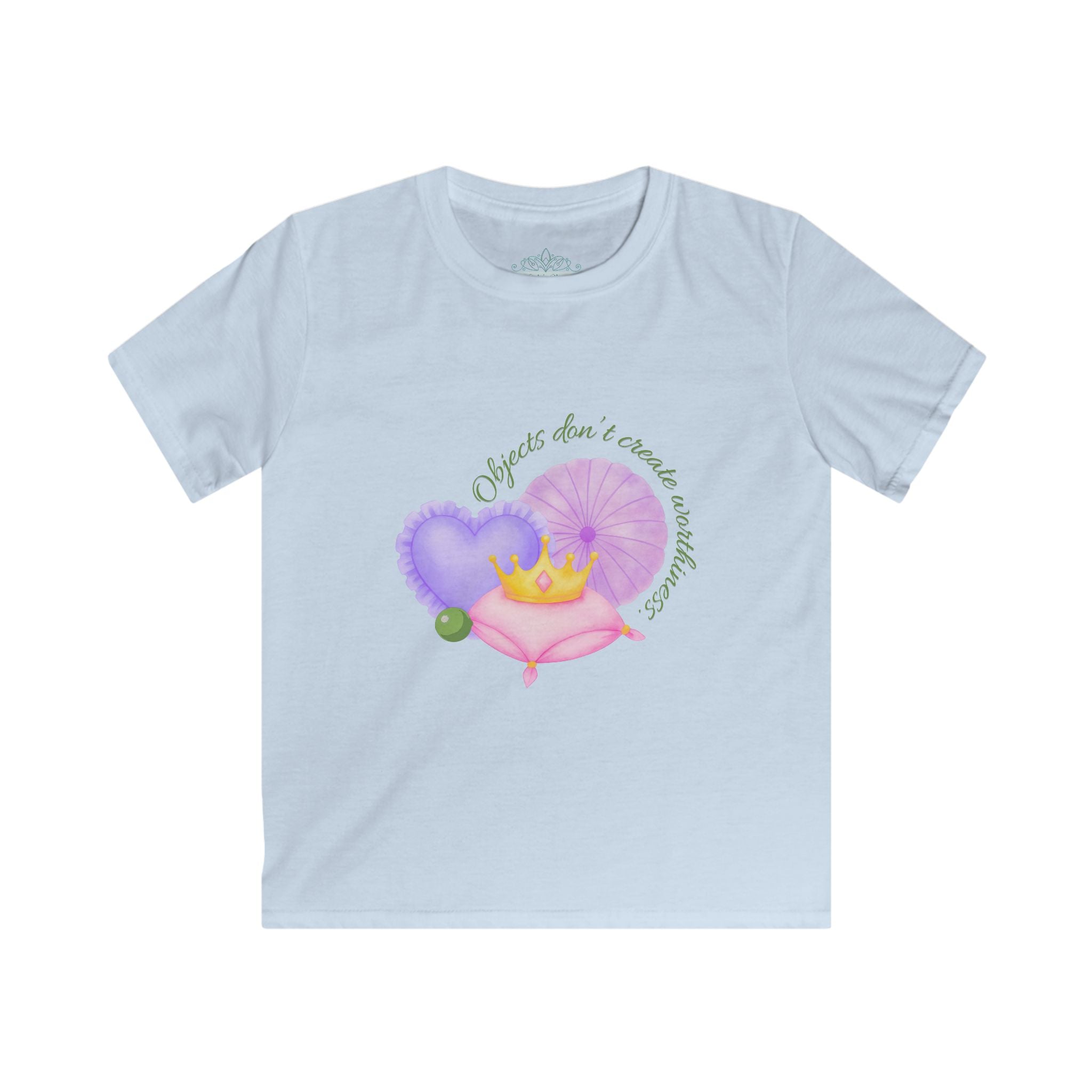 Princess Pea's Worth Kids Softstyle Tee