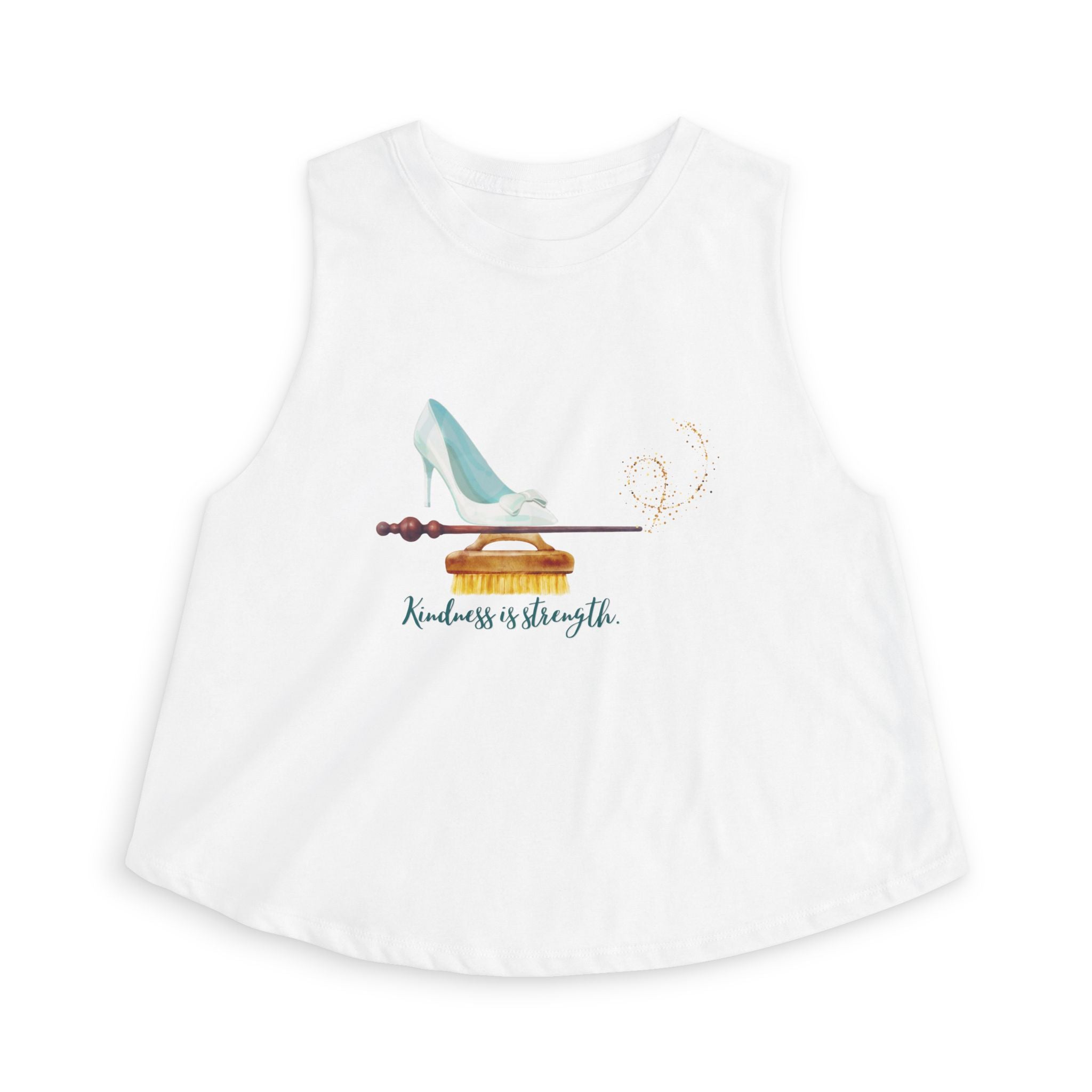 Cinderella Strong Cropped Tank Top