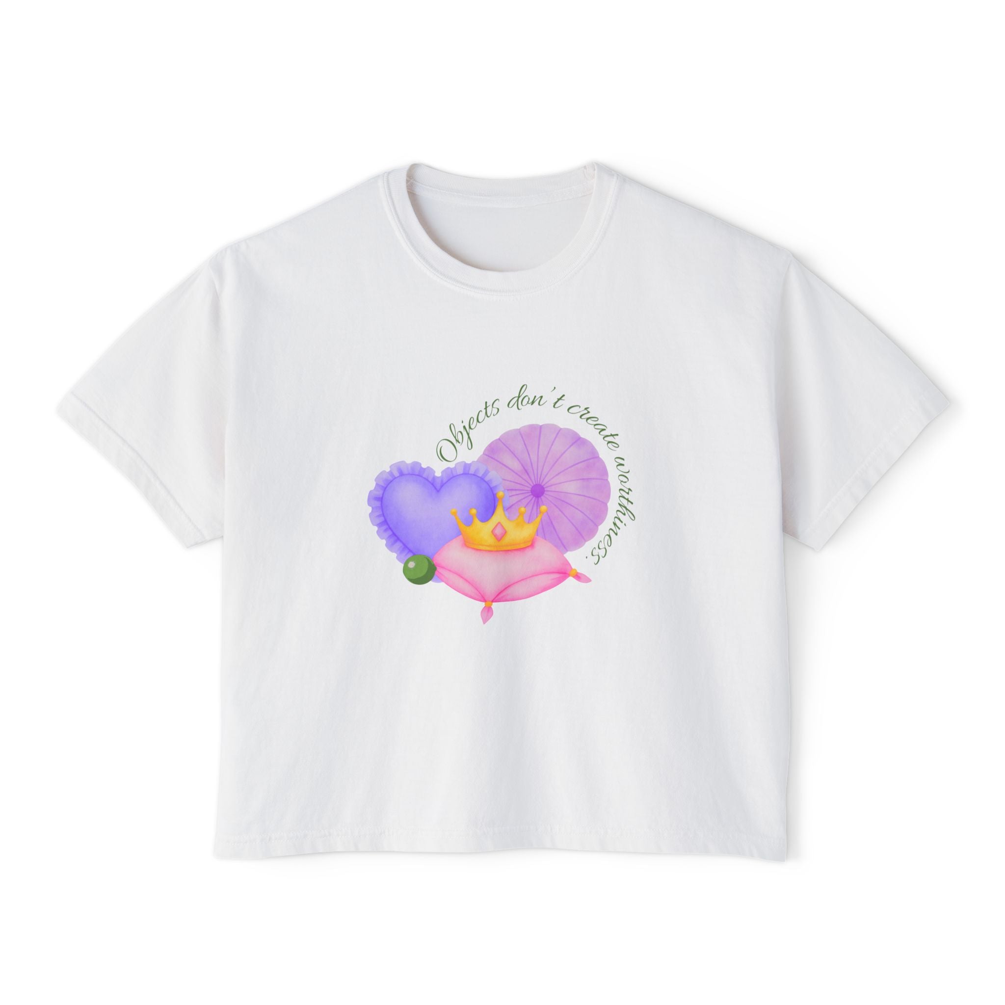 Princess Pea's Worth Boxy Tee