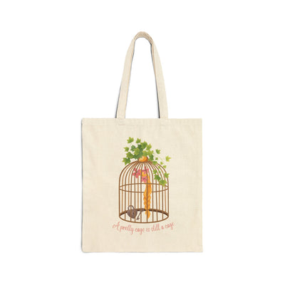 Rapunzel's Cage Cotton Canvas Tote Bag